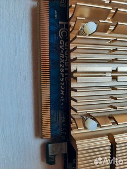 Видеокарта Gigabyte PCI-Ex HD2600 PRO 512MB