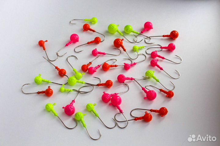 Джиг-головки на крючке aberdeen