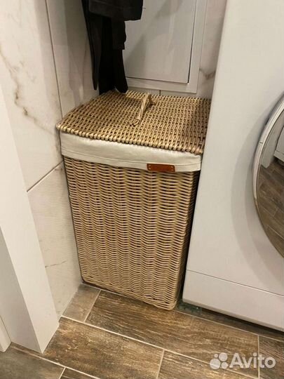 Корзина для белья плетëная