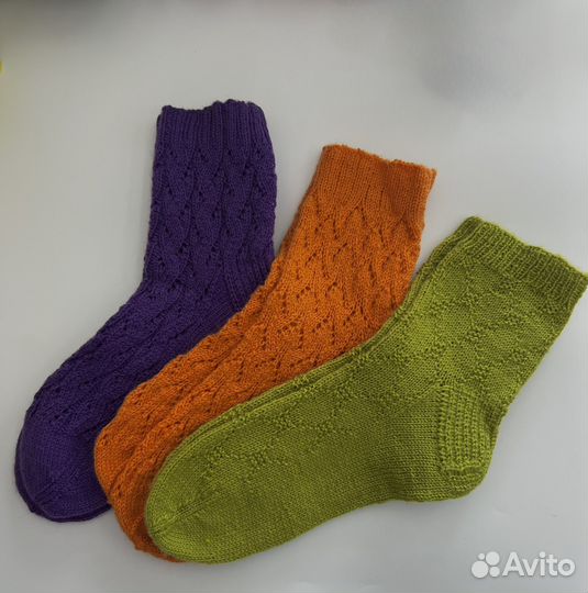 Ручной работы носки вязаные