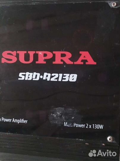 Автомобильный усилитель звука 2 канальный