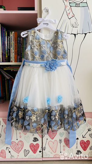 Платье для девочки праздничное на выпускной