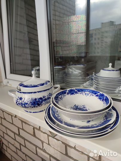 Обеденный сервиз kahla ГДР 