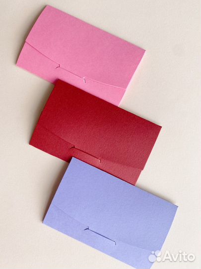 Конверты для визиток/бонусных карт/сертификатов