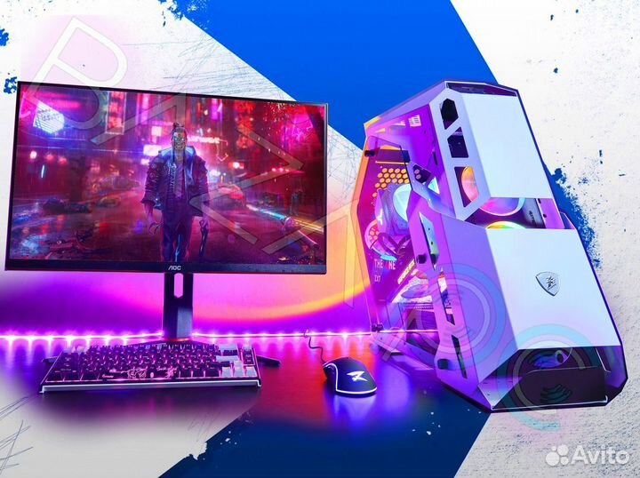 Новый игровой пк Intel Core i7 12700K / RTX 4070