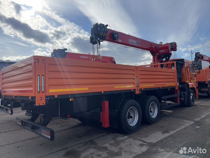 КАМАЗ 65115 с КМУ, 2024