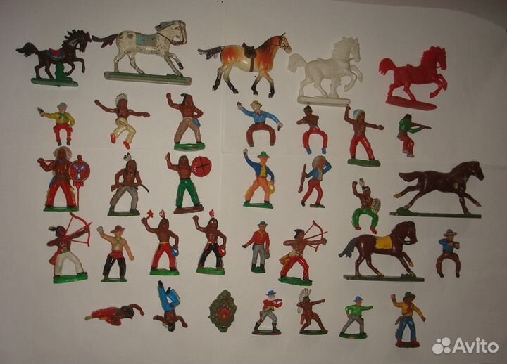 Индейцы, ковбои и солдаты гдр и индейцы композит