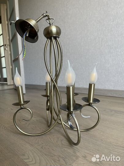 Люстра подвесная потолочная бу