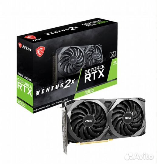 Видеокарта MSI nvidia GeForce RTX 3060