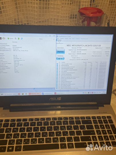 Ноутбук asus core i3