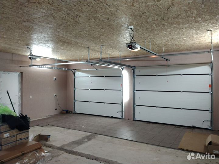 Гаражные секционные ворота