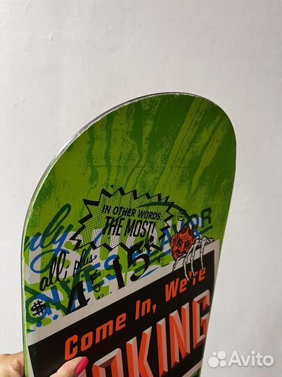 Сноуборд Ride Crush 152 с креплениями Ride VXN