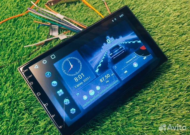 Магнитола android 11 2din,GPS,WiFi,1/16