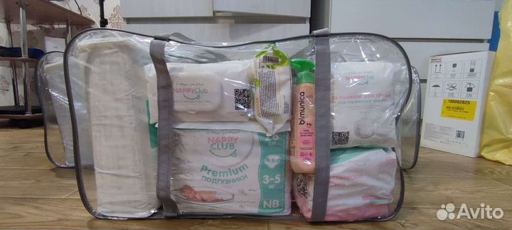 Готовая сумка в роддом