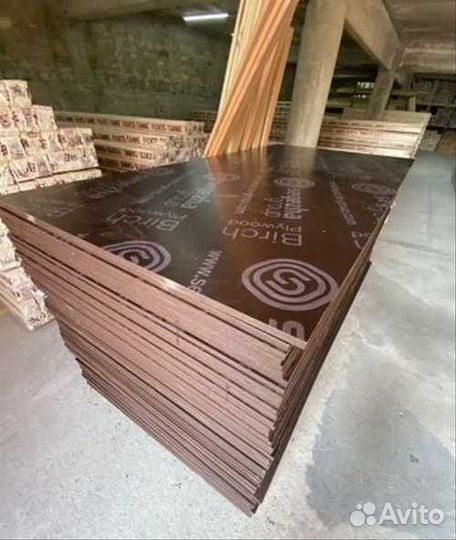 Фанера ламинированная для опалубки