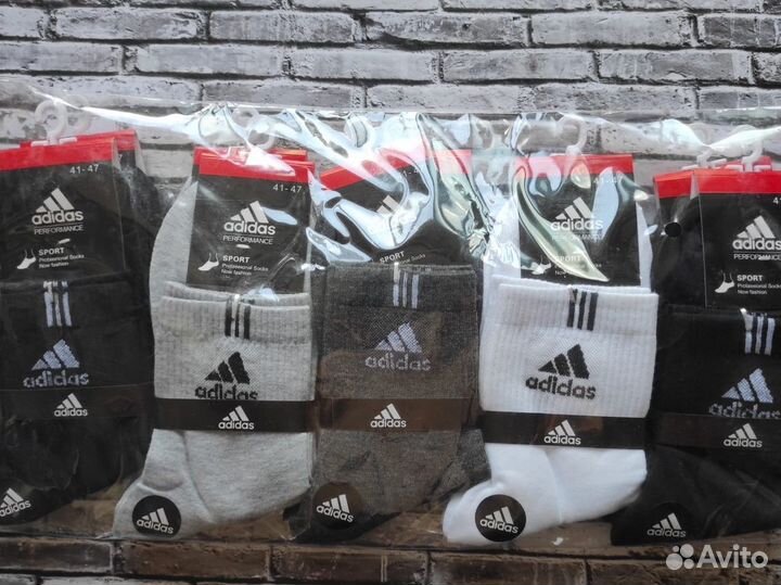 Носки Nike Puma Adidas Reebok