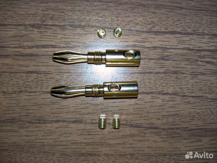Коннекторы Nakamichi (бананы) разъемы акустические