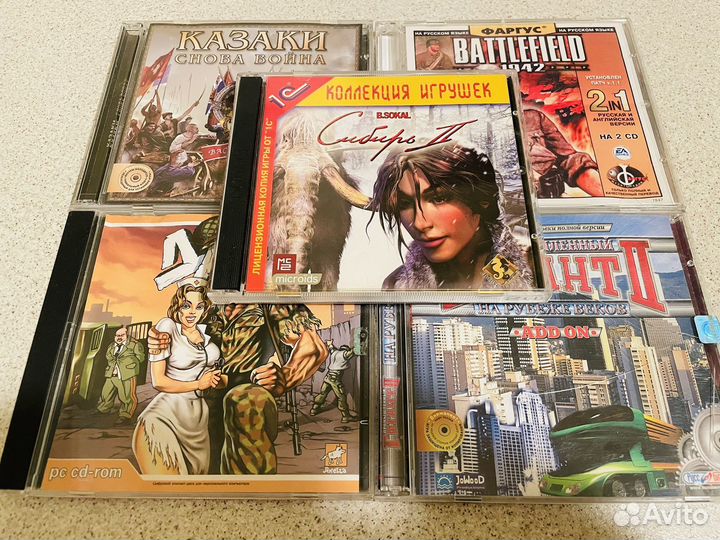 Компьютерные игры CD лицензия Сибирь дмб Гигант