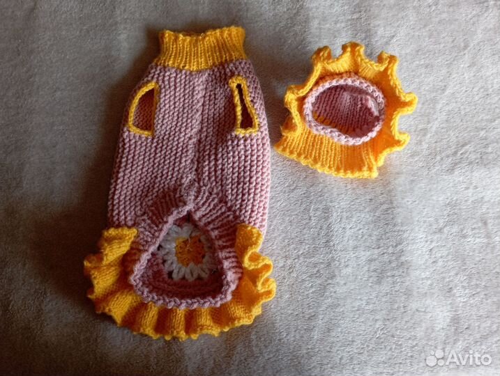 Вязаная одежда для собак и кошек
