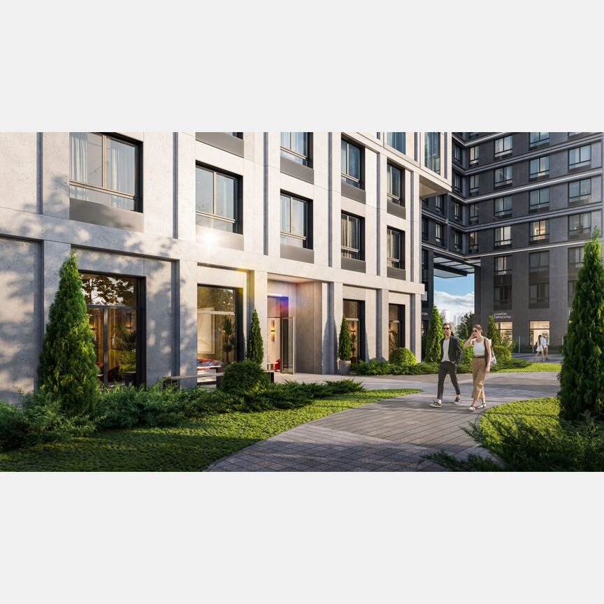 2-к. апартаменты, 63,2 м², 8/20 эт.