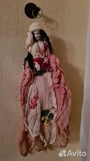 Колекционые куклы панно, ручной работы