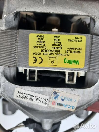 Двигатель на indesit wise10