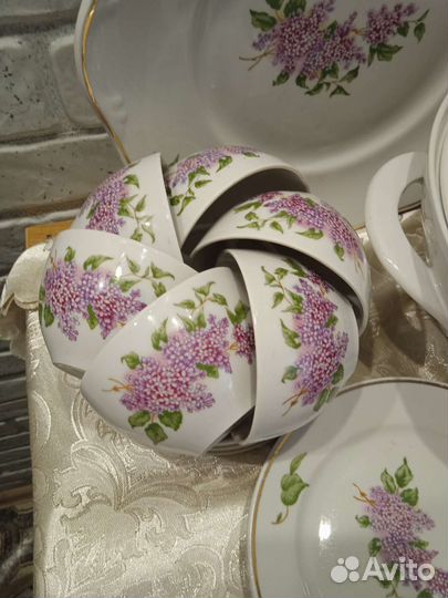 Сервизы Сирень Дулево из коллекции