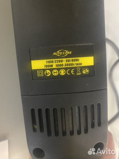 Эксцентриковая полировальная машинка