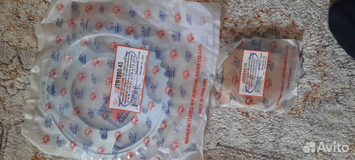 Мото цепь 530 D.I.D, звёзды JT