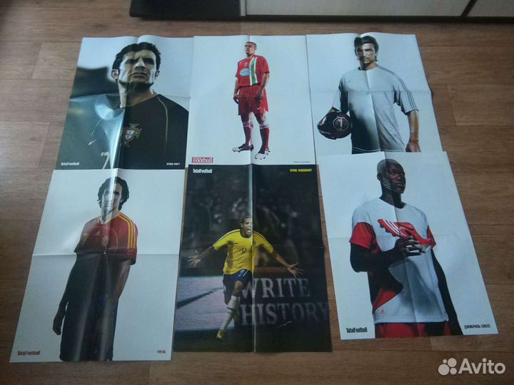 Постеры и диски из журналов Total Football