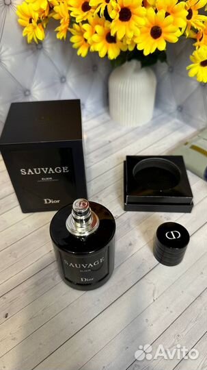 Dior sauvage elixir 60мл открытые