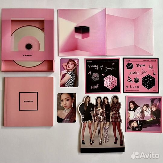 K-pop альбом Blackpink Square up (Pink ver)