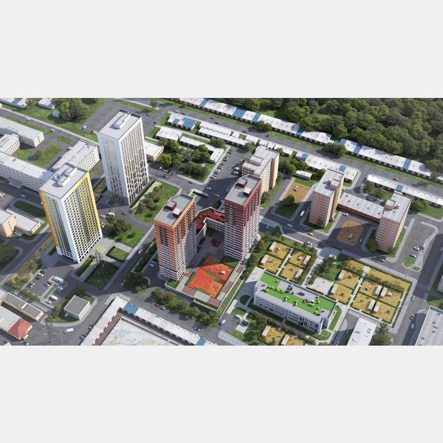 2-к. квартира, 56,1 м², 9/25 эт.