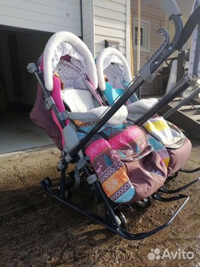 Санки для двойни