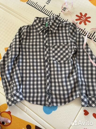 Рубашка для мальчика 128