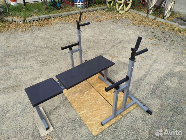 Стойка для штанги и Скамья для жима