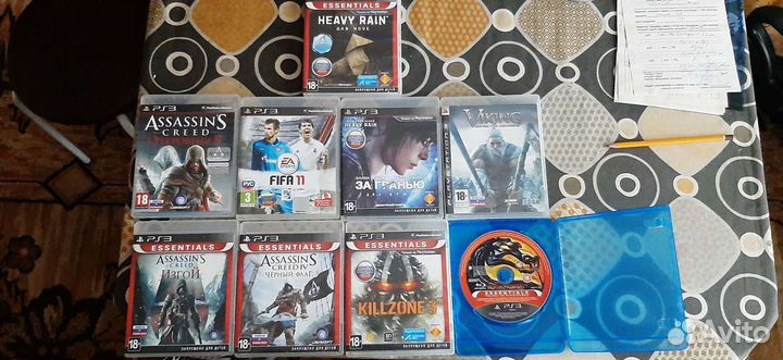 Диски на приставку PS3