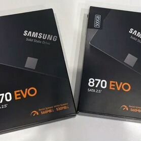 Новый диск SSD 500 Гб 2.5" SATA Samsung 870 EVO