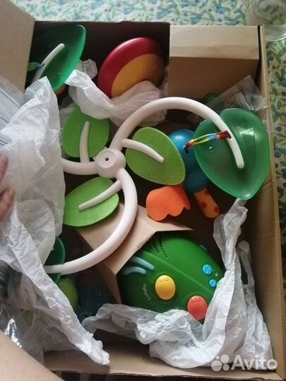 Мобиль на кроватку tiny love лесное озеро