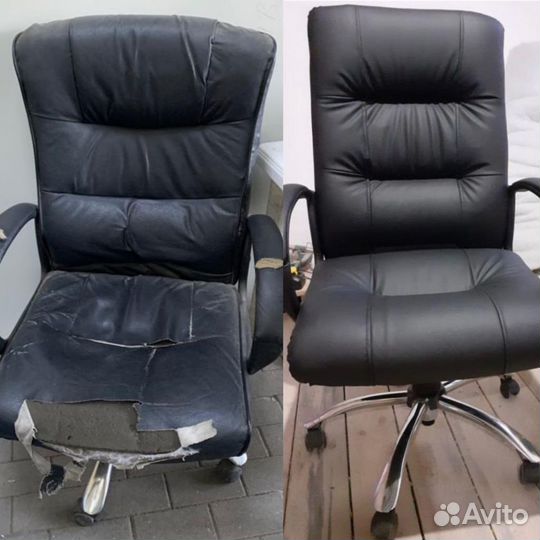 Перетяжка и ремонт мягкой мебели