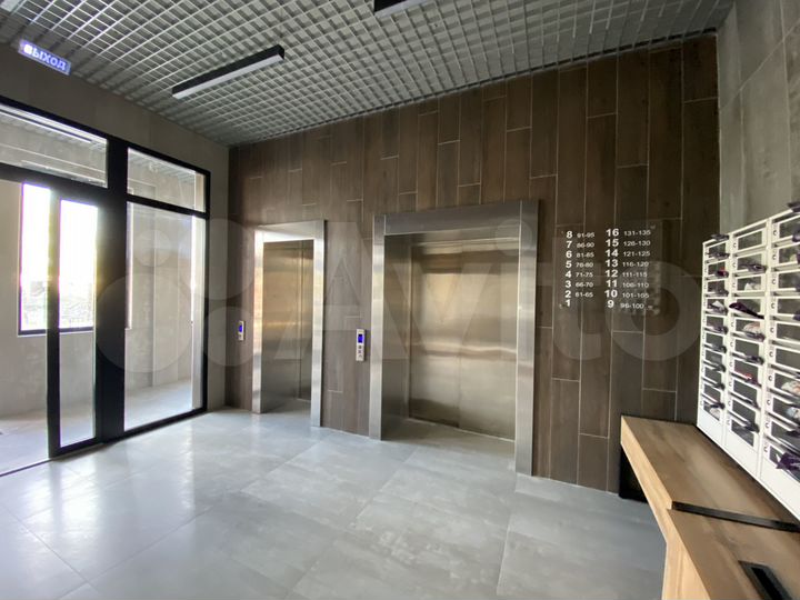 2-к. квартира, 67,4 м², 6/16 эт.