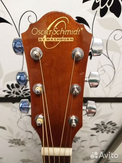 Гитара Oscar Schmidt by Washburn OG 2N +чехол