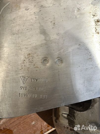 Porsche cayenne 3 Насадка глушителя