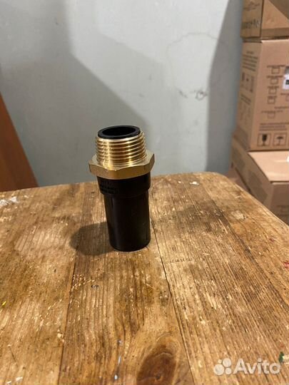 Переход пэ/латунь