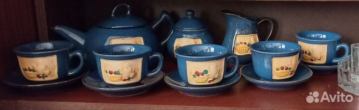 Сервиз чайный-кофейный керамика