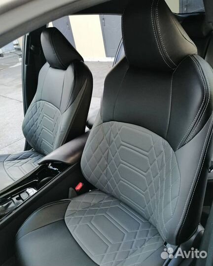 Чехлы Toyota CH-R (комбо)