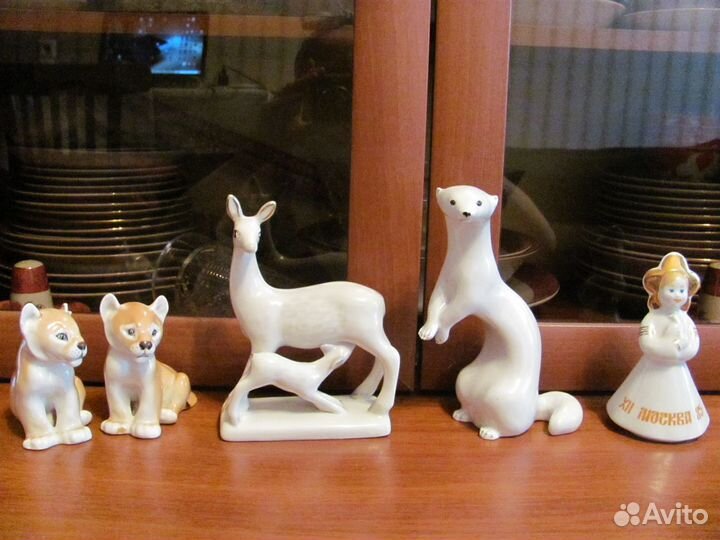 Фарфоровые статуэтки времен СССР