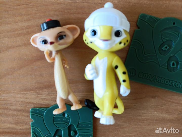 Фигурки Лео и тиг вкусно и точка