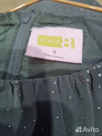 Платье для девочки с блестками