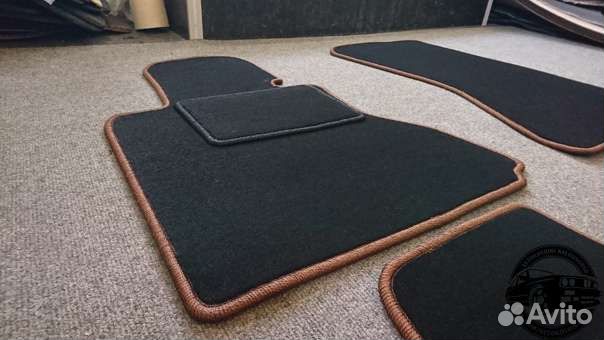 Автоковрики для BMW 7 серии e65, чёрные